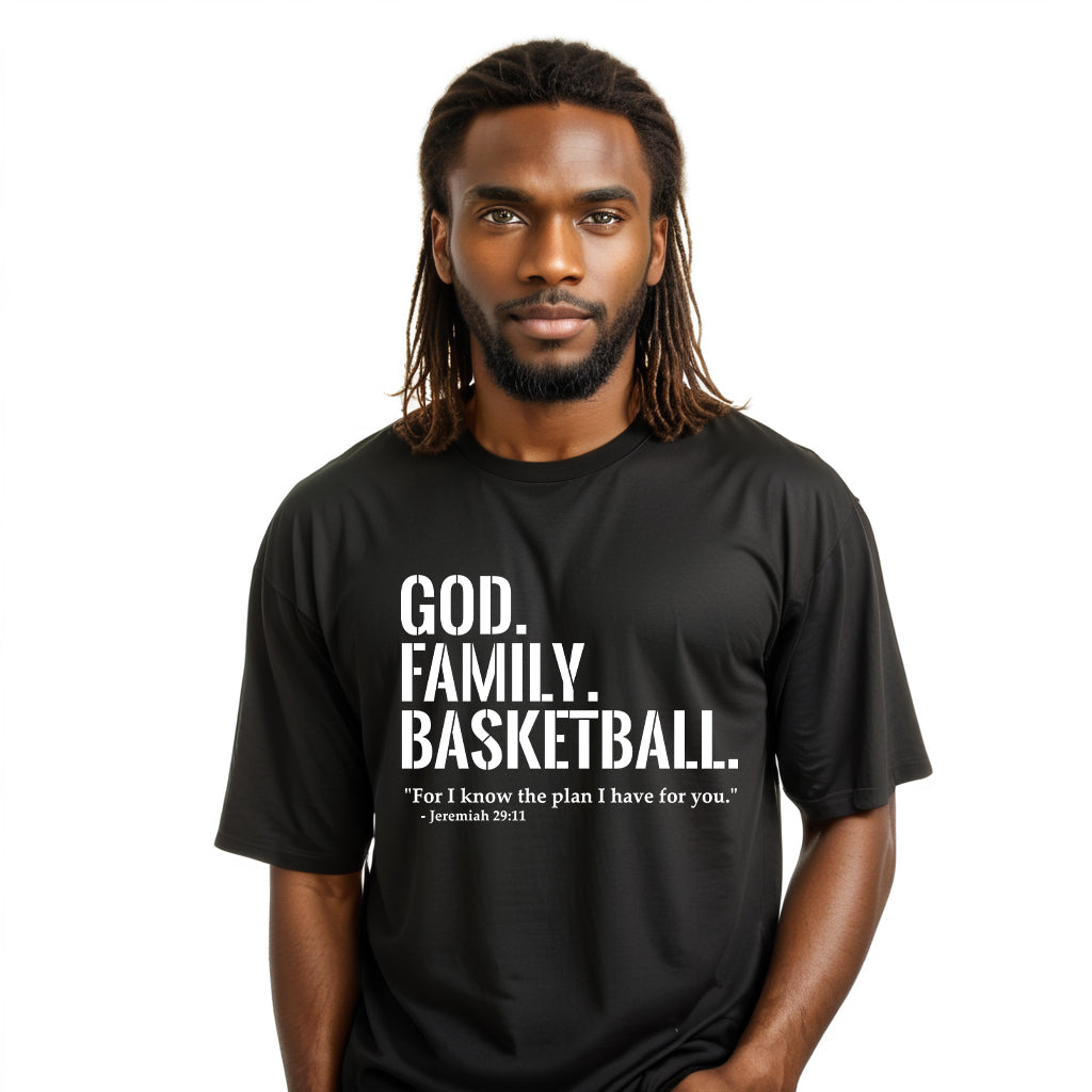 God. Family. Basketball. T-Shirt (Youth Collection)