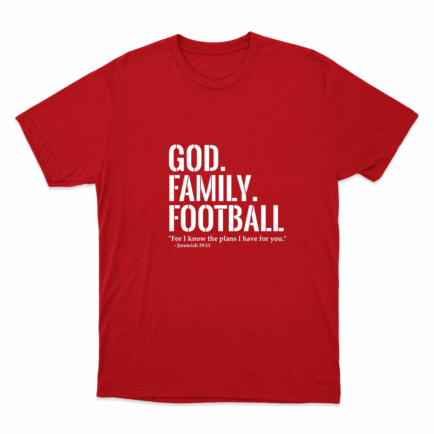 God. Family. Football. T-Shirt (Youth Collection)