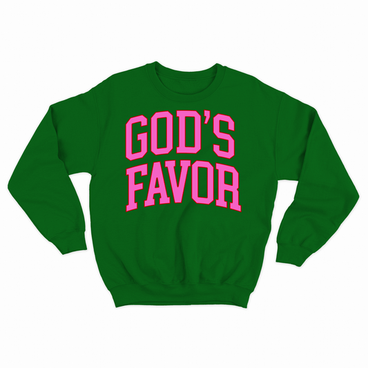 greek green sweatshirt