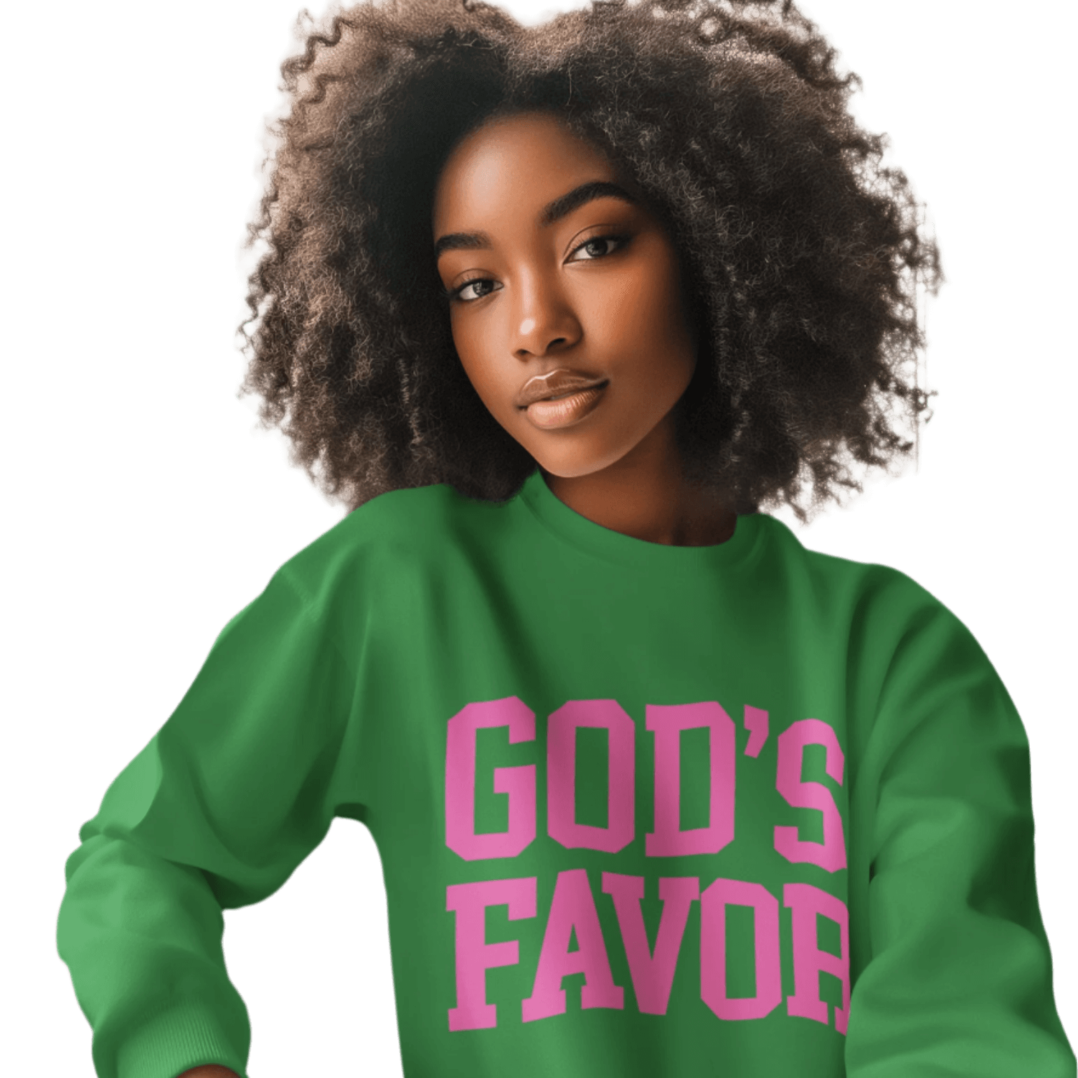 God's Favor Sweatshirt (Greek Collection)