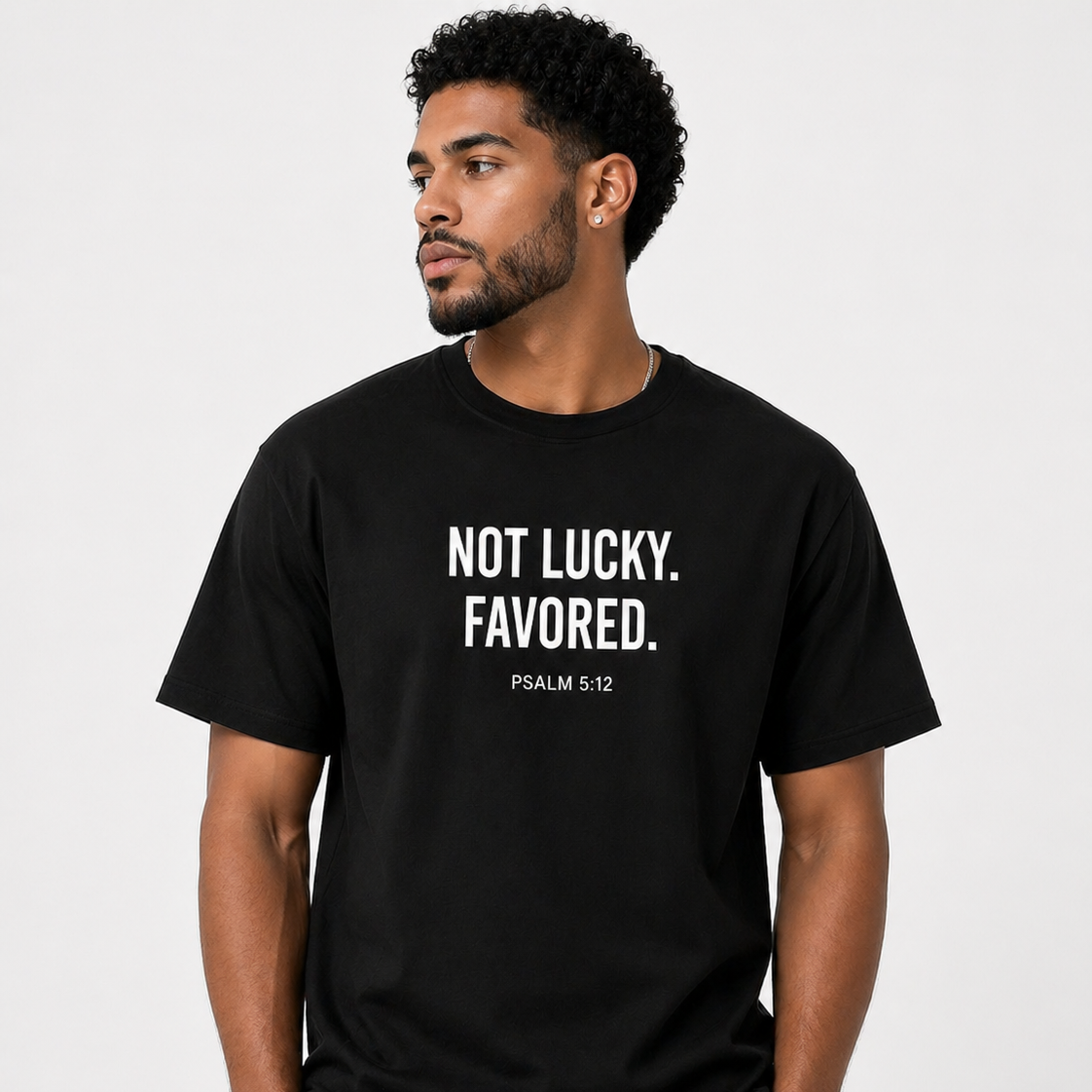 “NOT LUCKY. FAVORED.™ TEE
