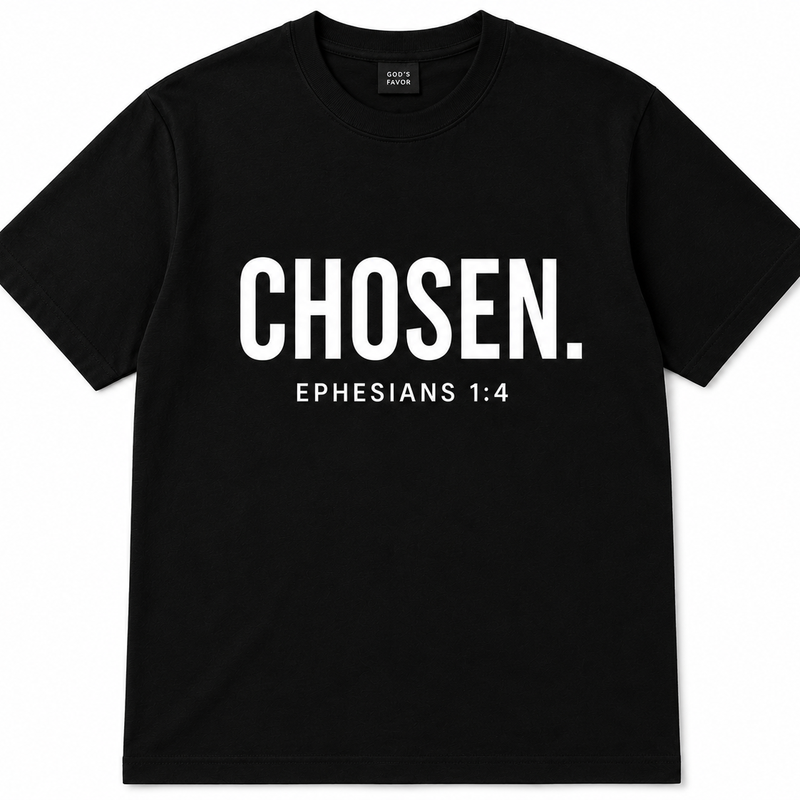 CHOSEN.™ Premium Tee – Black Edition