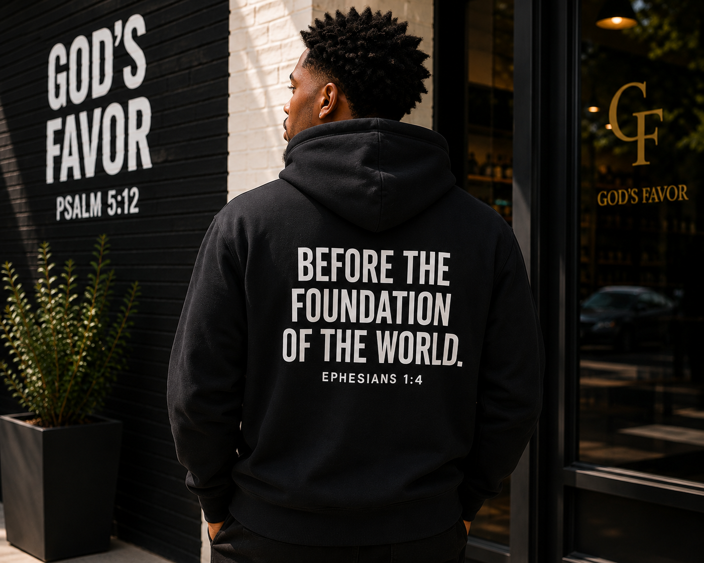 CHOSEN.™ Premium Hoodie – Black Edition
