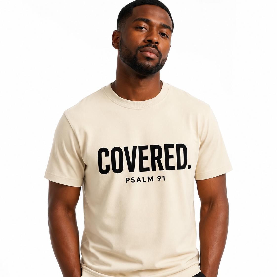 COVERED.™ Psalm 91 Premium Tee — Edition