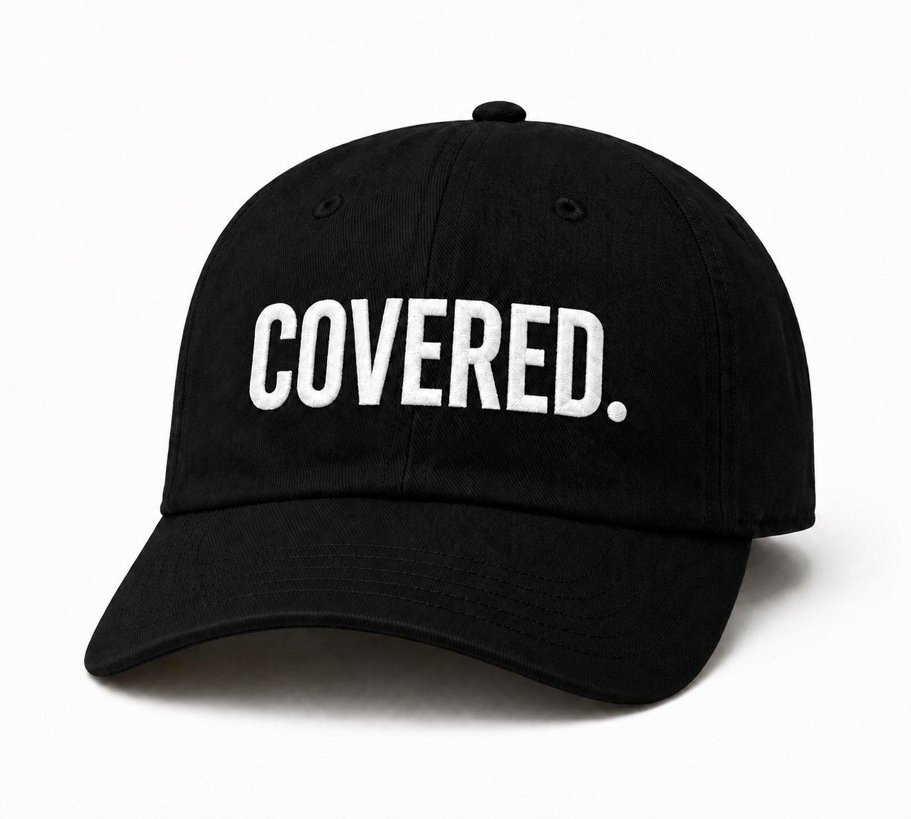 COVERED. Psalm 91 Embroidered Hat