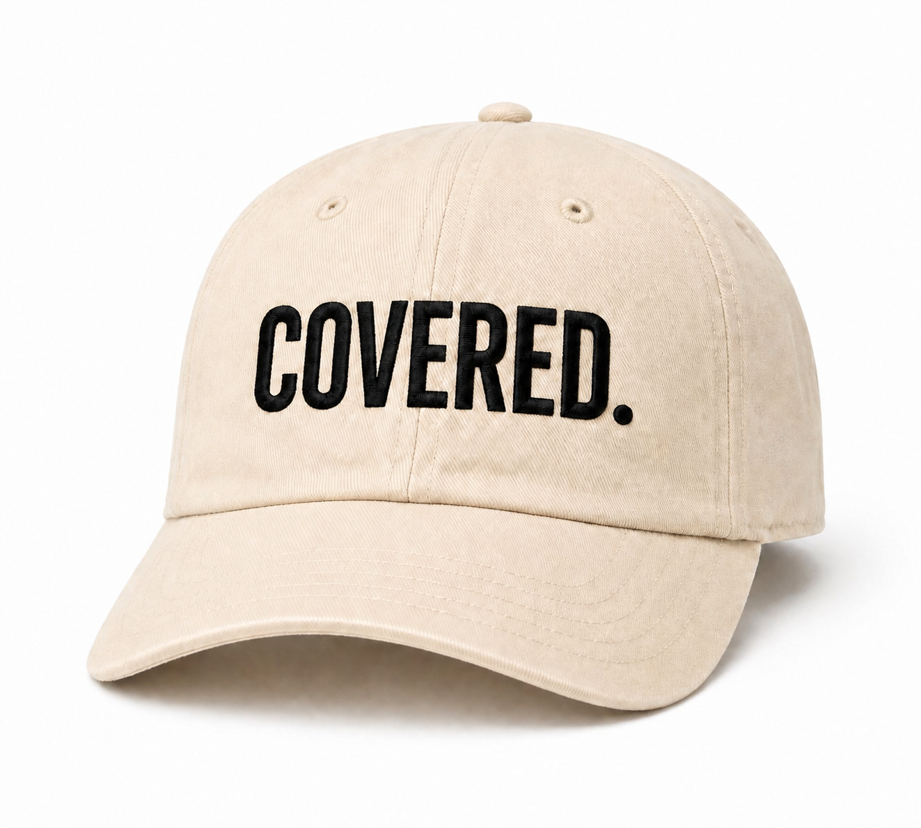 COVERED. Psalm 91 Embroidered Hat