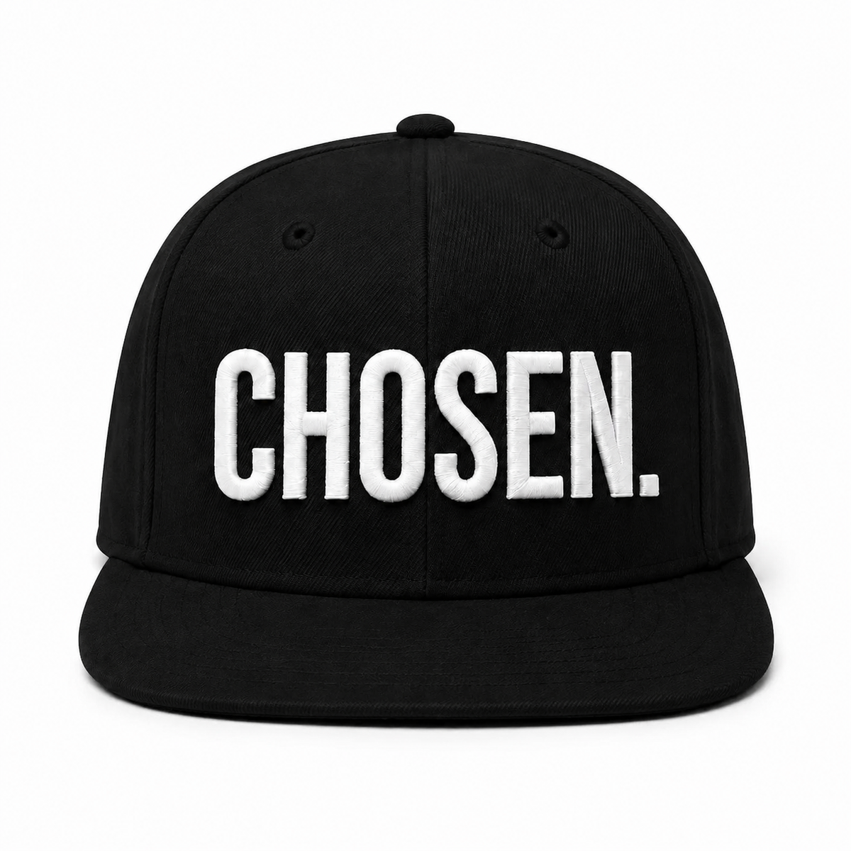 CHOSEN.™ Premium Embroidered Snapback Hat