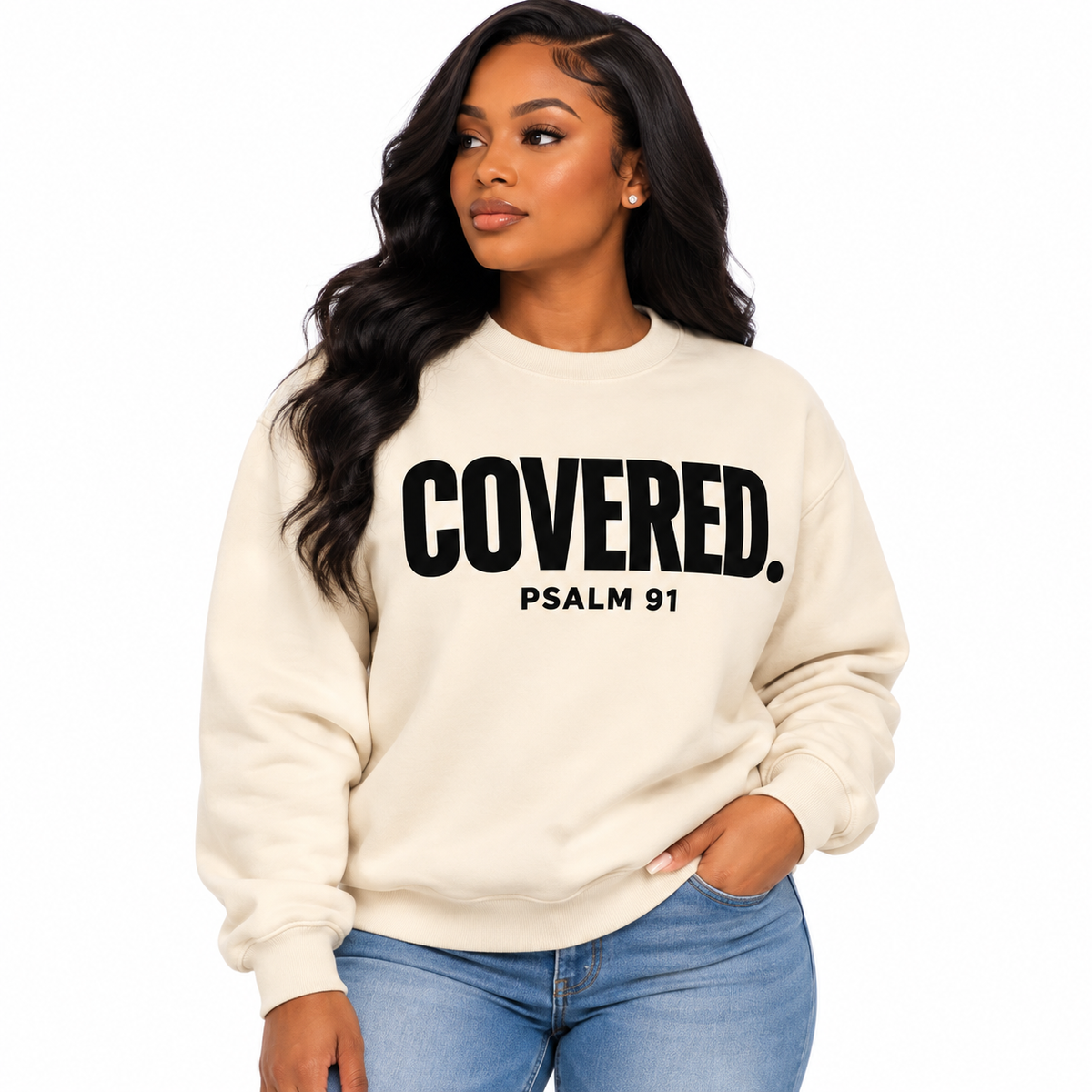 COVERED.™ Premium Crewneck