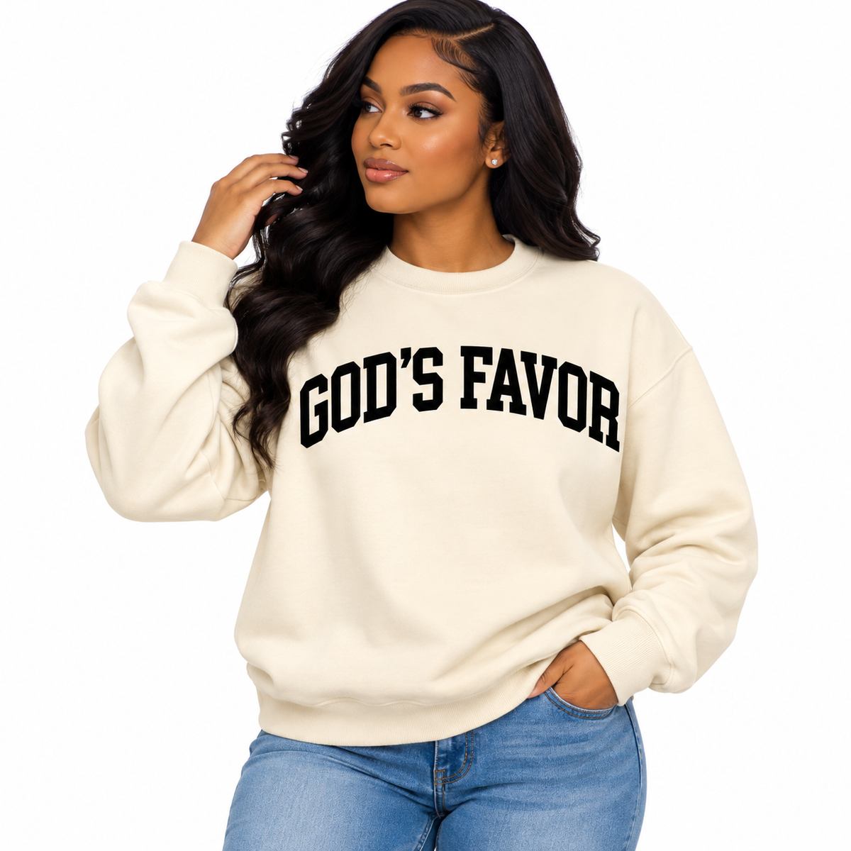 Walk In It Premium Crewneck