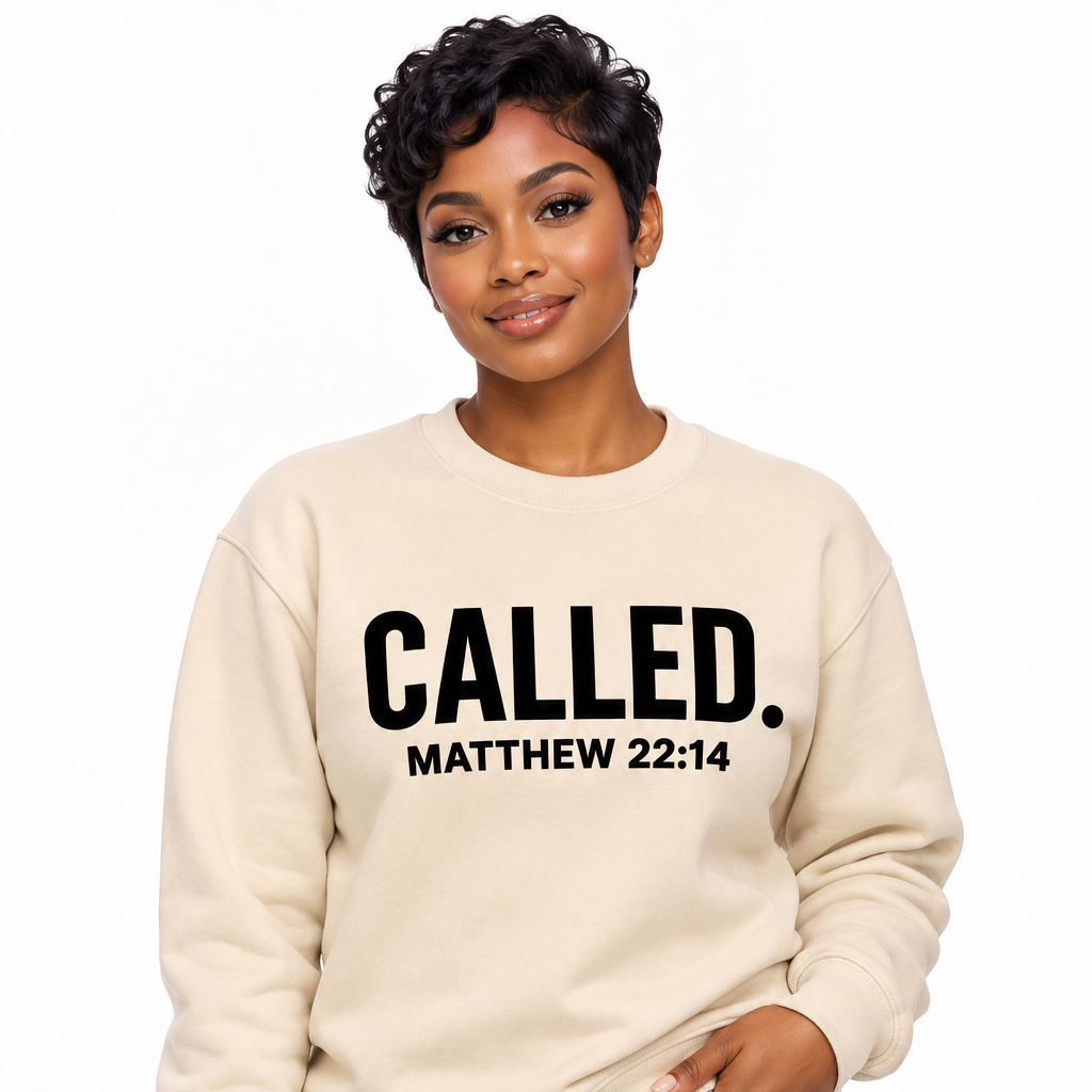 CALLED. -   Crewneck Matthew 22:14