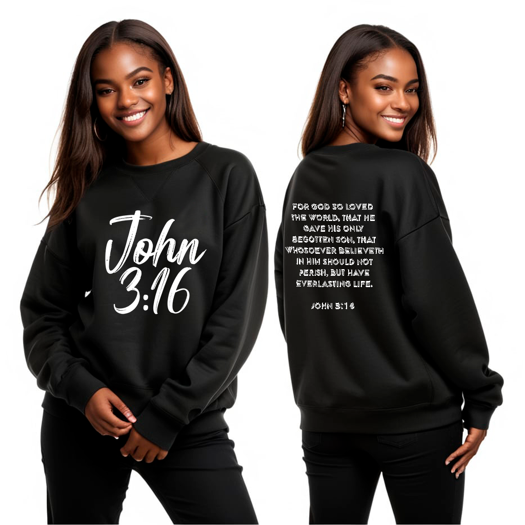 John - 3:16 Sweatshirt (Youth Collection)