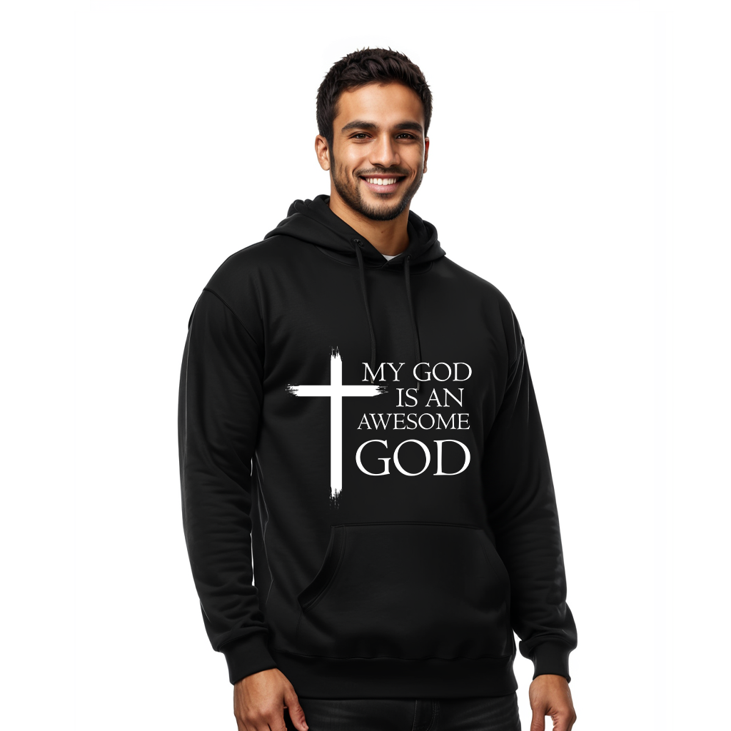 My God is an Awesome GOD Hoodie (Youth Collection)