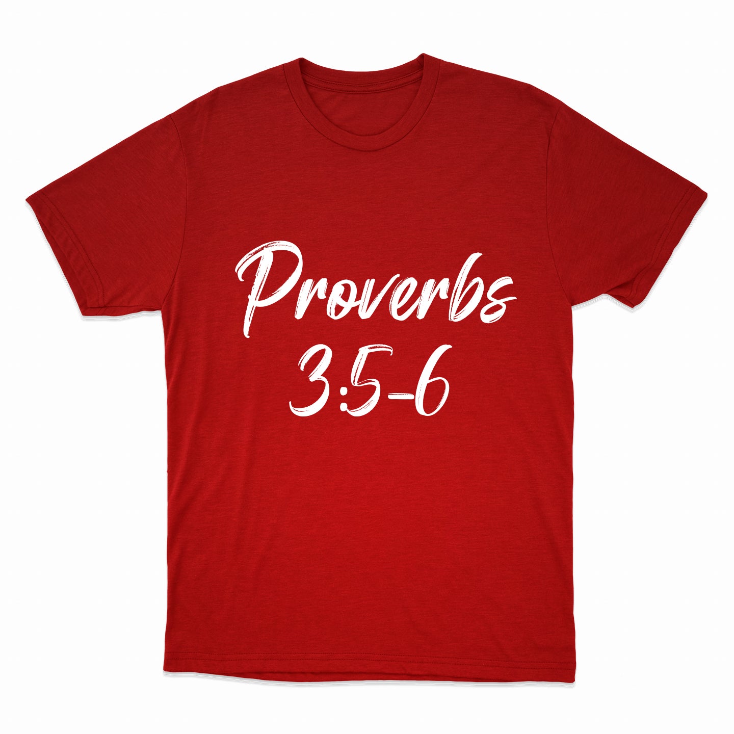 Proverbs 3:5-6 T-Shirt (Youth Collection)