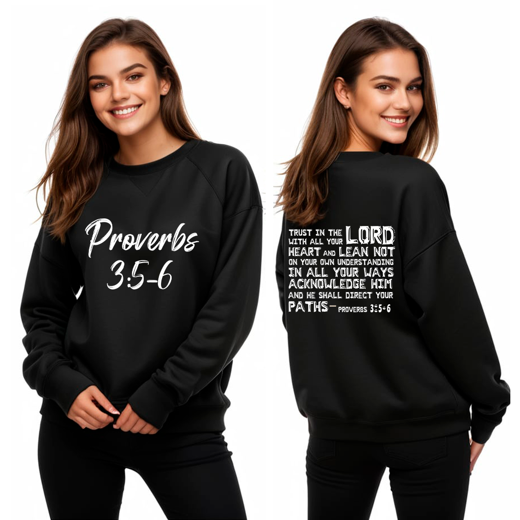 Proverbs 3:5-6 Sweashirt (Youth Collection)