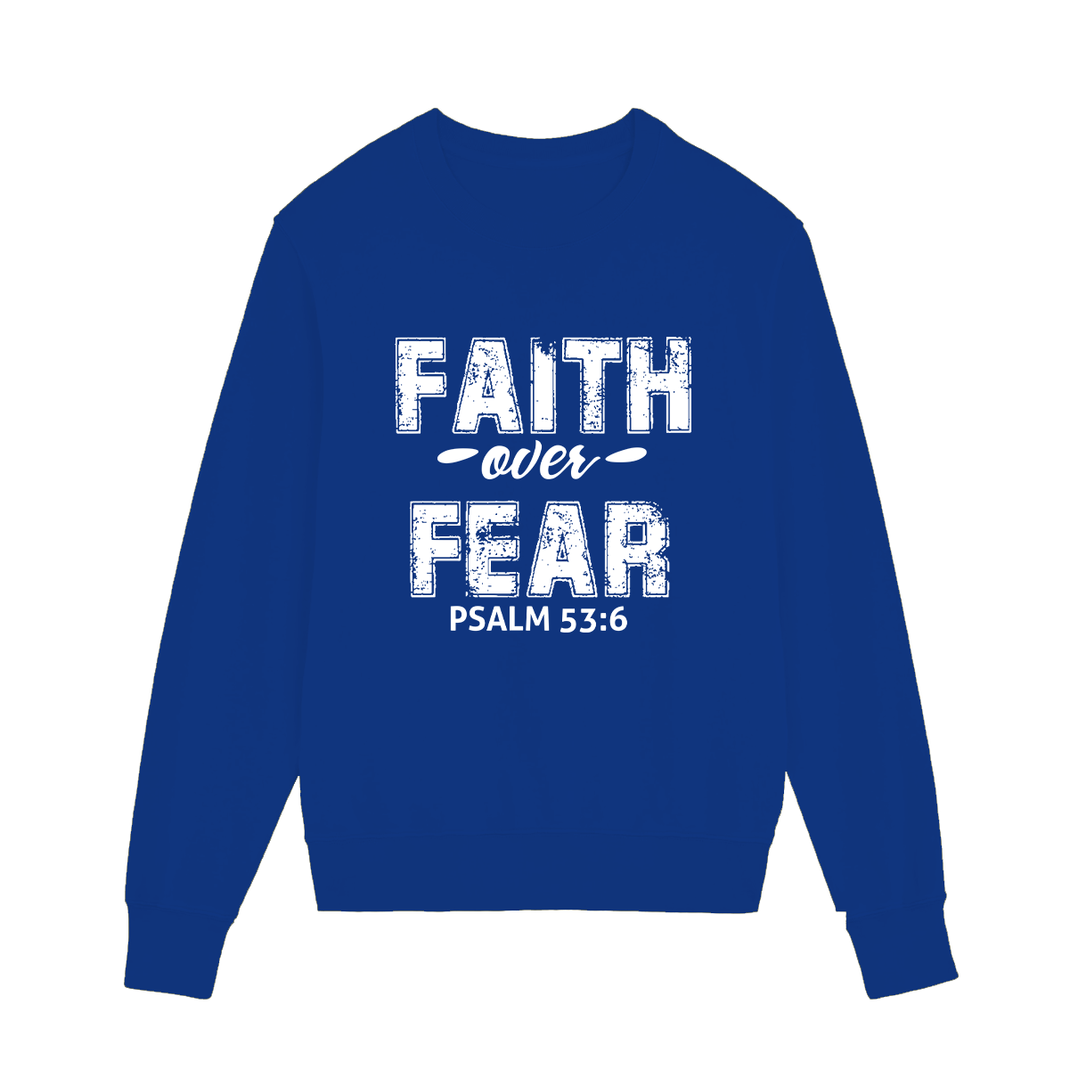 Black T-Shirt - Faith over Fear Sweatshirt (Youth Collection)