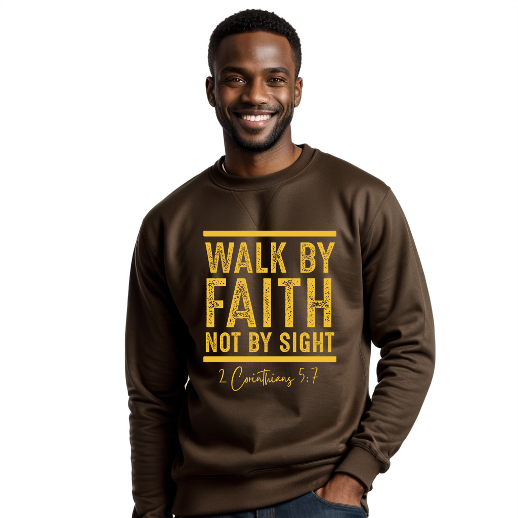 Walk by Faith Not By Sight Sweatshirt (Youth Collection)
